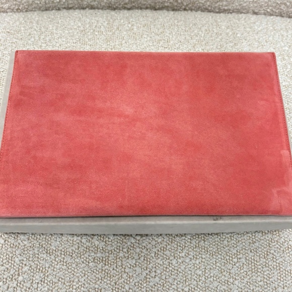 Authentic Jimmy Choo Envelope Clutch Rosetta Suede - Picture 2 of 6